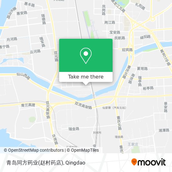 青岛同方药业(赵村药店) map