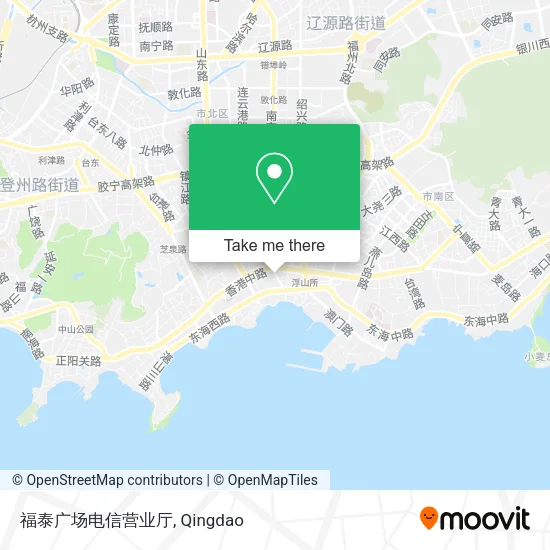 福泰广场电信营业厅 map