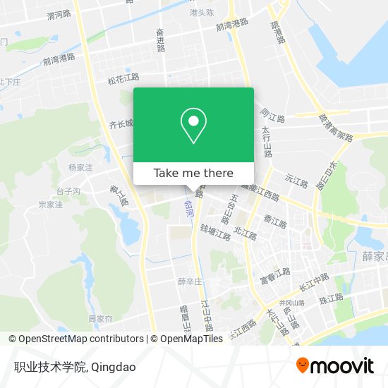 职业技术学院 map