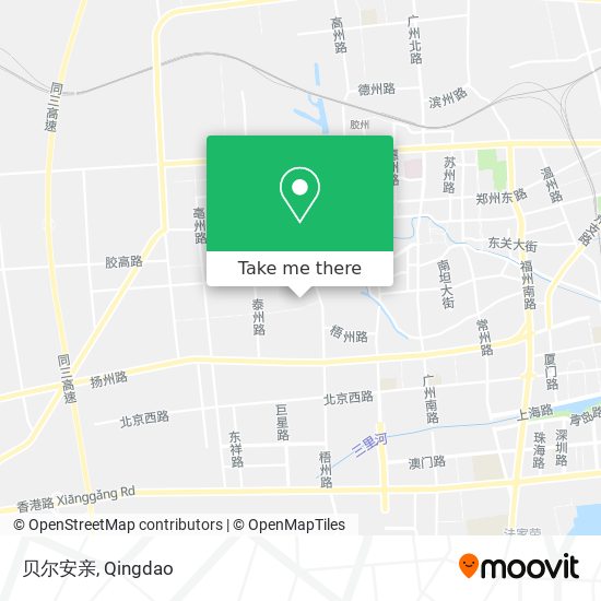 贝尔安亲 map