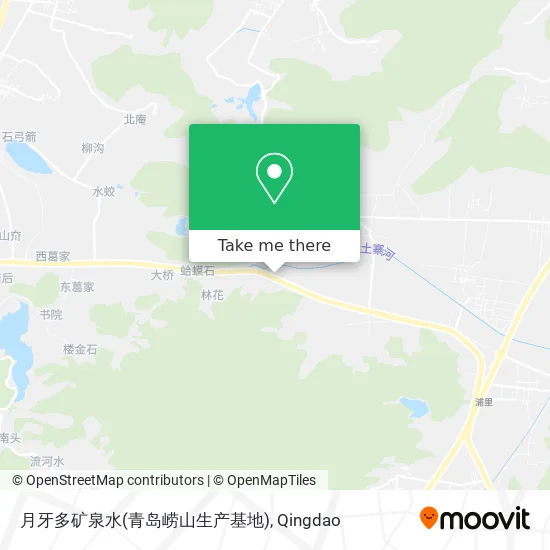 月牙多矿泉水(青岛崂山生产基地) map