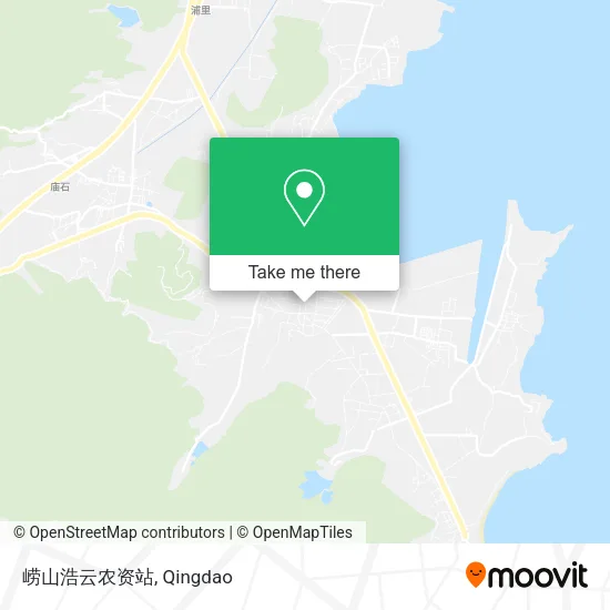 崂山浩云农资站 map