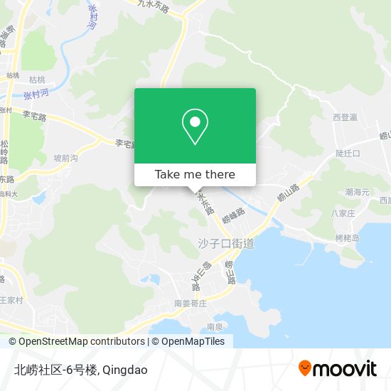 北崂社区-6号楼 map