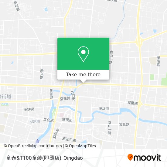 童泰&T100童装(即墨店) map