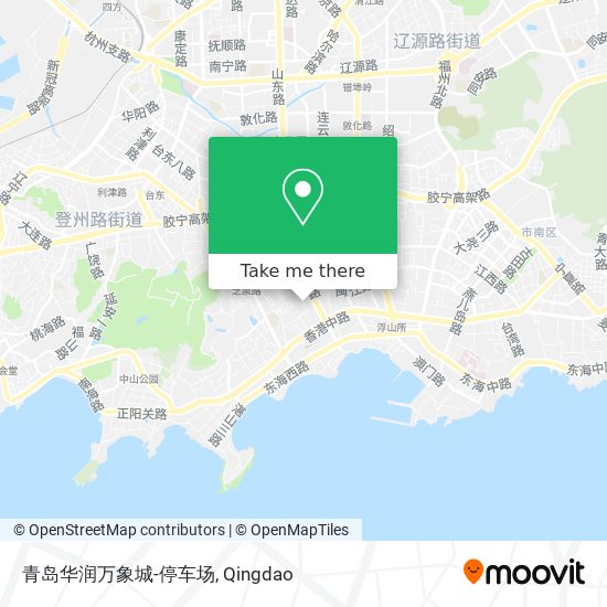 青岛华润万象城-停车场 map