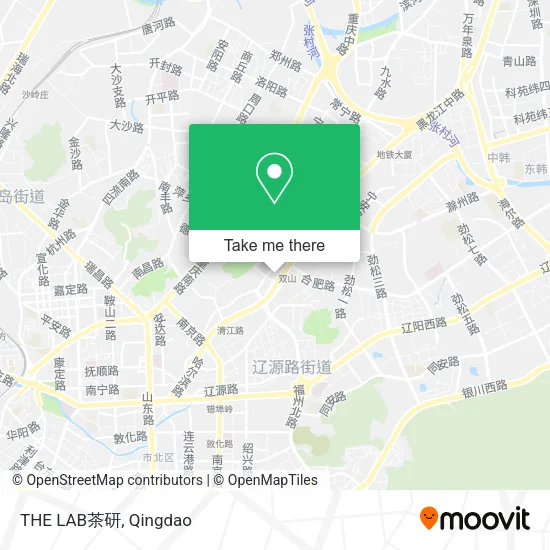 THE LAB茶研 map