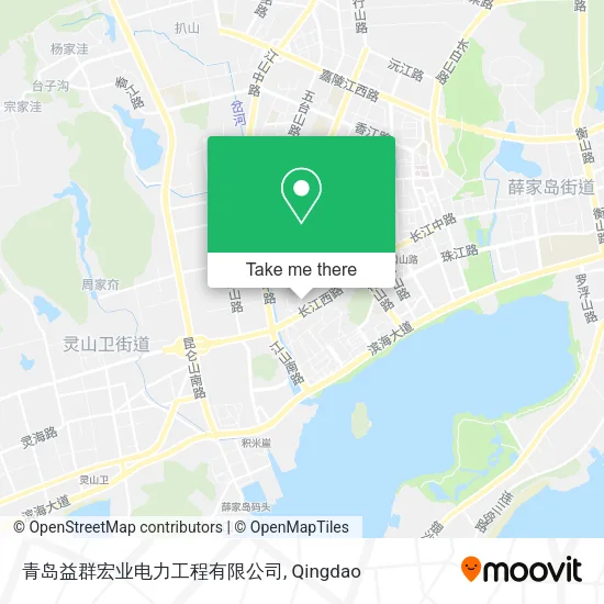 青岛益群宏业电力工程有限公司 map