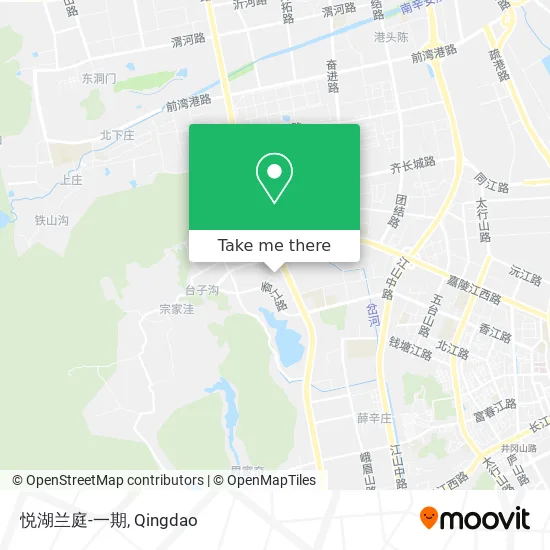 悦湖兰庭-一期 map