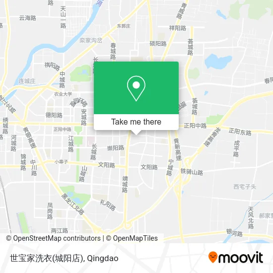 世宝家洗衣(城阳店) map