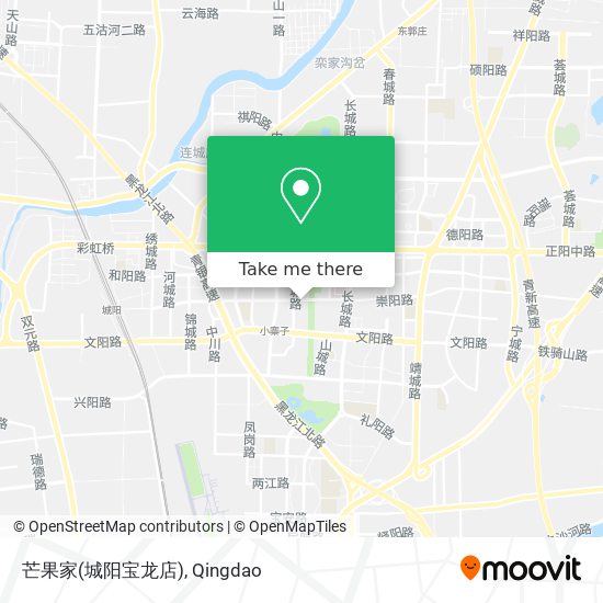 芒果家(城阳宝龙店) map