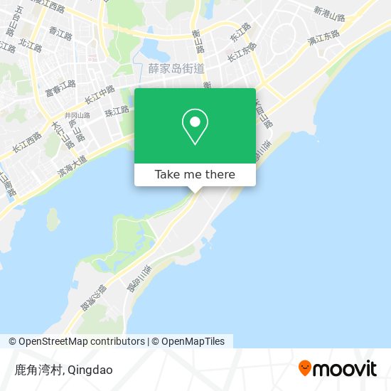 鹿角湾村 map