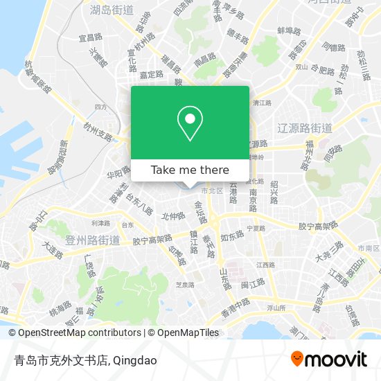 青岛市克外文书店 map