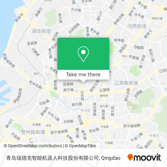 青岛瑞德克智能机器人科技股份有限公司 map