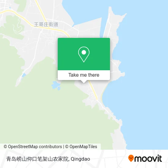 青岛崂山仰口笔架山农家院 map