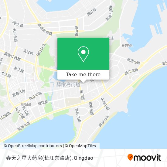 春天之星大药房(长江东路店) map