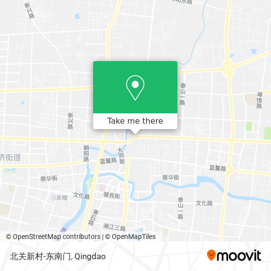 北关新村-东南门 map