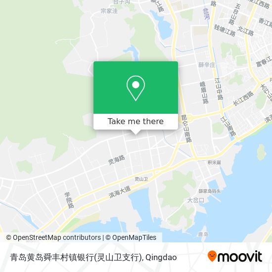 青岛黄岛舜丰村镇银行(灵山卫支行) map