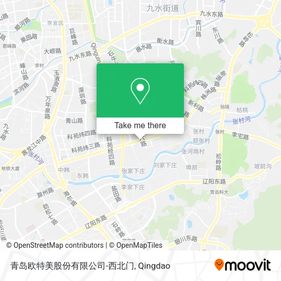 青岛欧特美股份有限公司-西北门 map