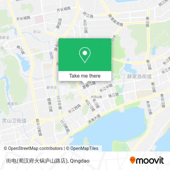 街电(蜀汉府火锅庐山路店) map