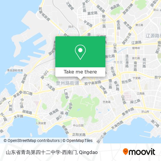 山东省青岛第四十二中学-西南门 map