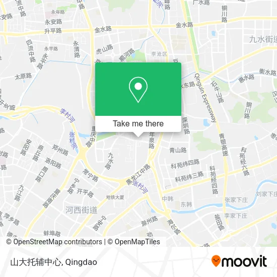 山大托辅中心 map
