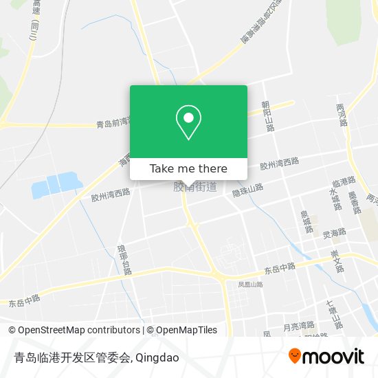 青岛临港开发区管委会 map