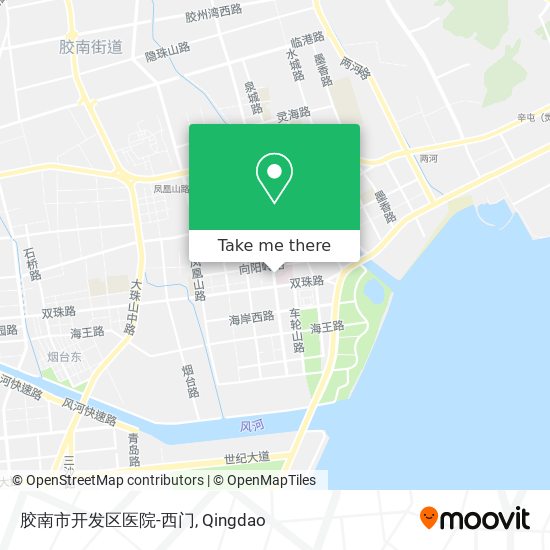 胶南市开发区医院-西门 map
