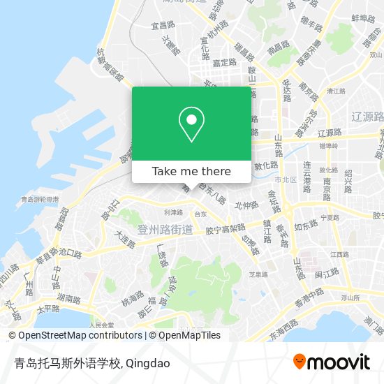 青岛托马斯外语学校 map