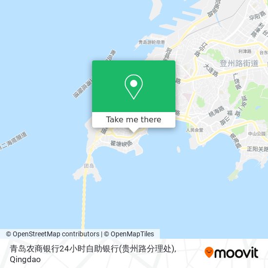 青岛农商银行24小时自助银行(贵州路分理处) map