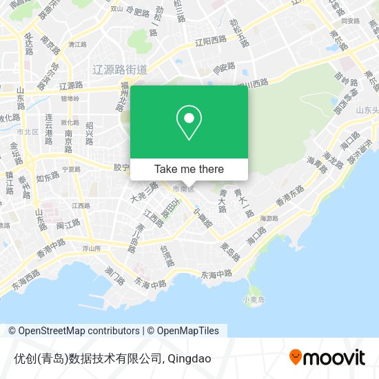 优创(青岛)数据技术有限公司 map
