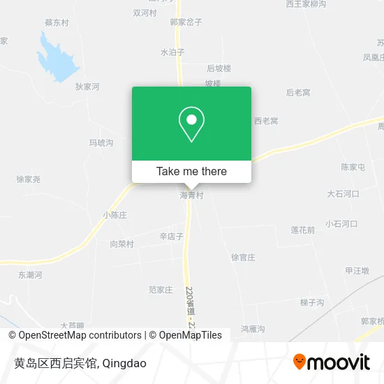 黄岛区西启宾馆 map