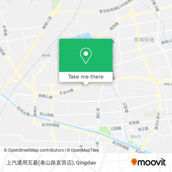 上汽通用五菱(泰山路直营店) map