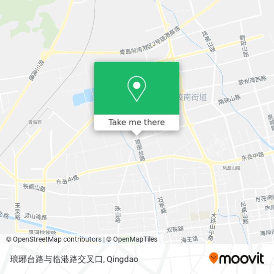 琅琊台路与临港路交叉口 map