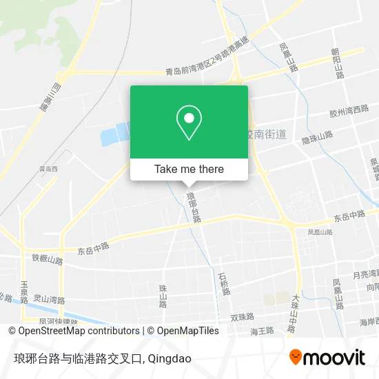 琅琊台路与临港路交叉口 map