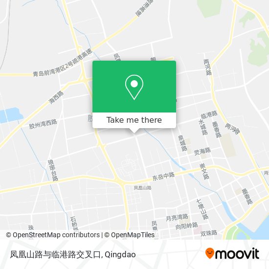 凤凰山路与临港路交叉口 map