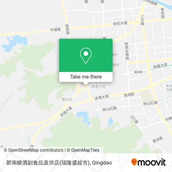 胶南糖酒副食品直供店(瑞隆盛超市) map