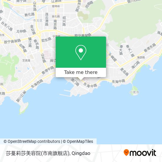 莎蔓莉莎美容院(市南旗舰店) map