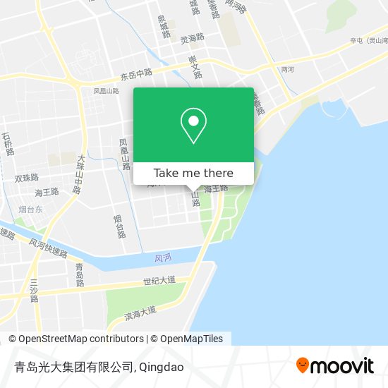 青岛光大集团有限公司 map