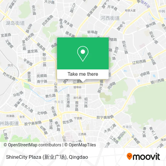 ShineCity Plaza (新业广场) map
