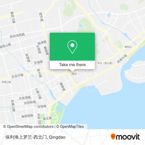 保利海上罗兰-西北门 map