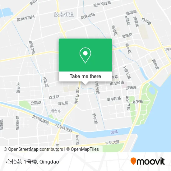 心怡苑-1号楼 map