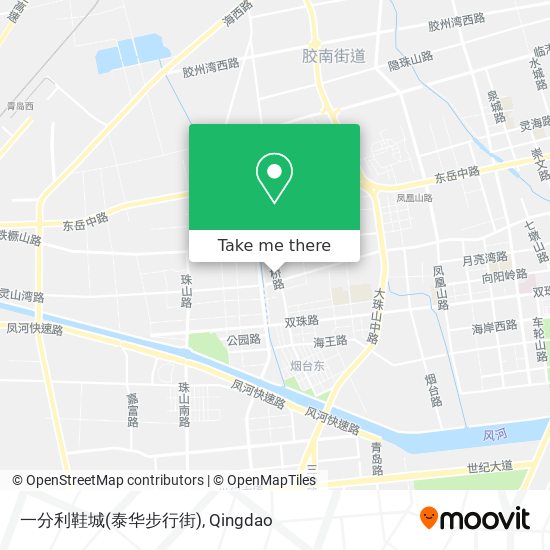 一分利鞋城(泰华步行街) map