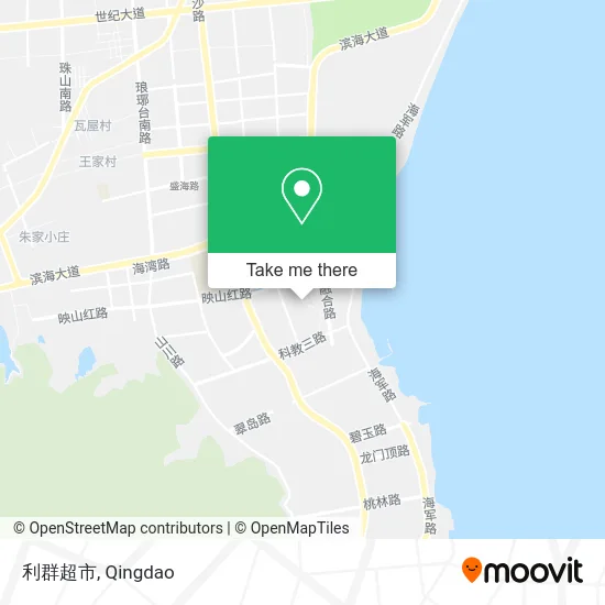 利群超市 map