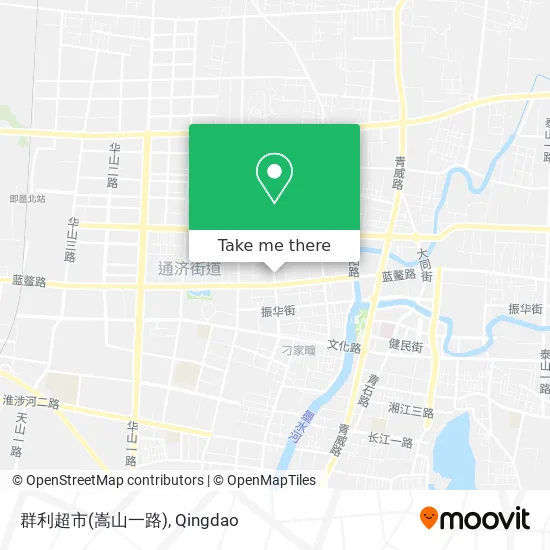 群利超市(嵩山一路) map