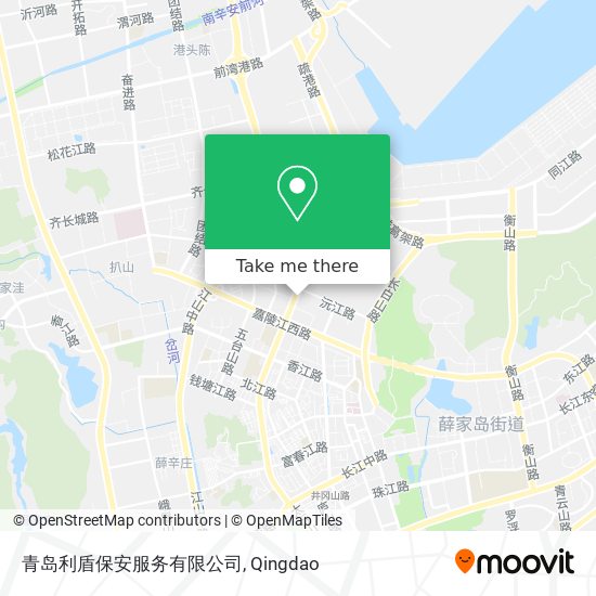 青岛利盾保安服务有限公司 map