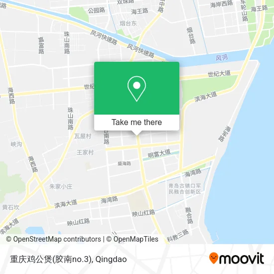 重庆鸡公煲(胶南no.3) map
