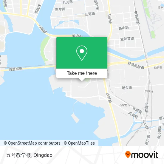 五号教学楼 map