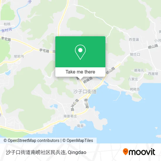 沙子口街道南崂社区民兵连 map