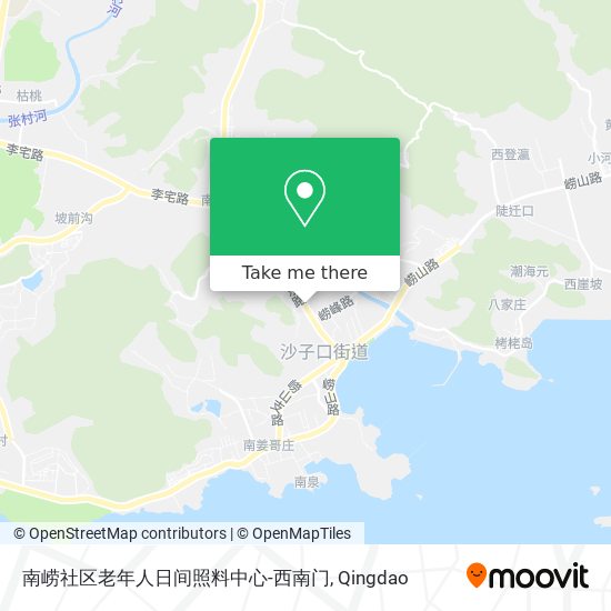 南崂社区老年人日间照料中心-西南门 map