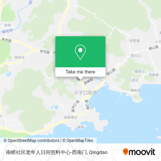 南崂社区老年人日间照料中心-西南门 map